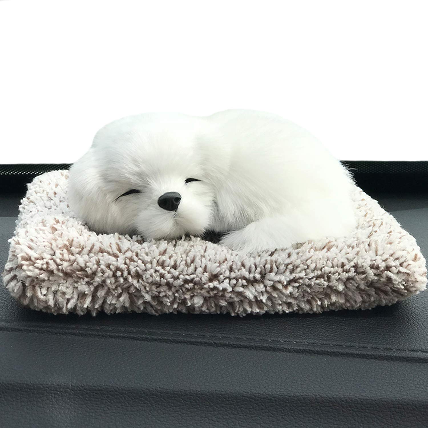 Ergocar Bamboo Charcoal Air Purifying Bags - Cute Samoyed Design Car Air Freshener & Odor Eliminator - Natural Dehumidifier for Cars, Closets, and Small Spaces - Perfect for Pet Owners and Home Use