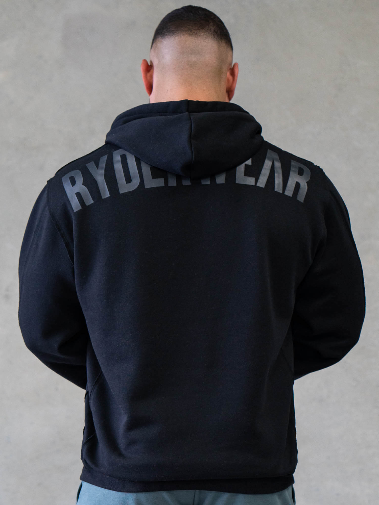 Force Pullover Hoodie for Men & Women - Soft & Comfortable Black Hooded Sweatshirt - Perfect for Gym, Running, and Casual Wear