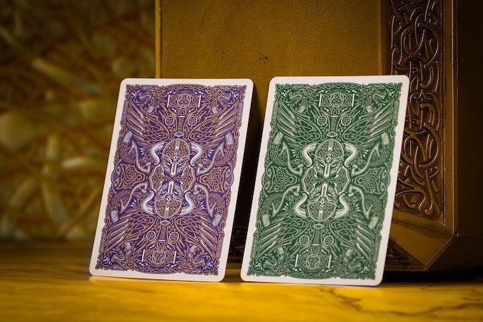 Premium Norse Mythology Playing Cards - Viking Gods & Legends Theme - Perfect for Collectors, Poker, Magic Tricks & Game Nights