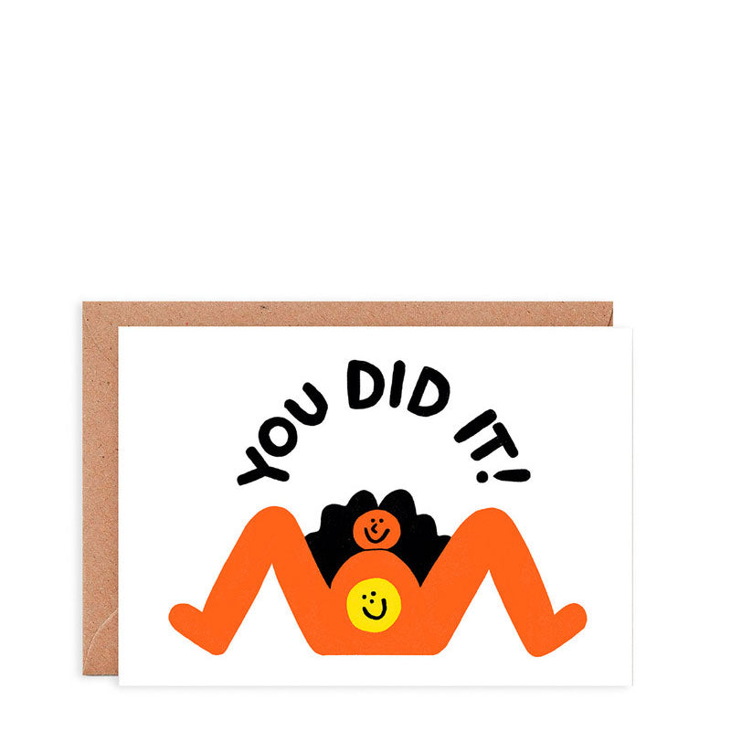 WRAP You Did It New Baby Card - Heartfelt Congratulations for New Parents - Perfect for Baby Showers, Birth Announcements & Celebrations