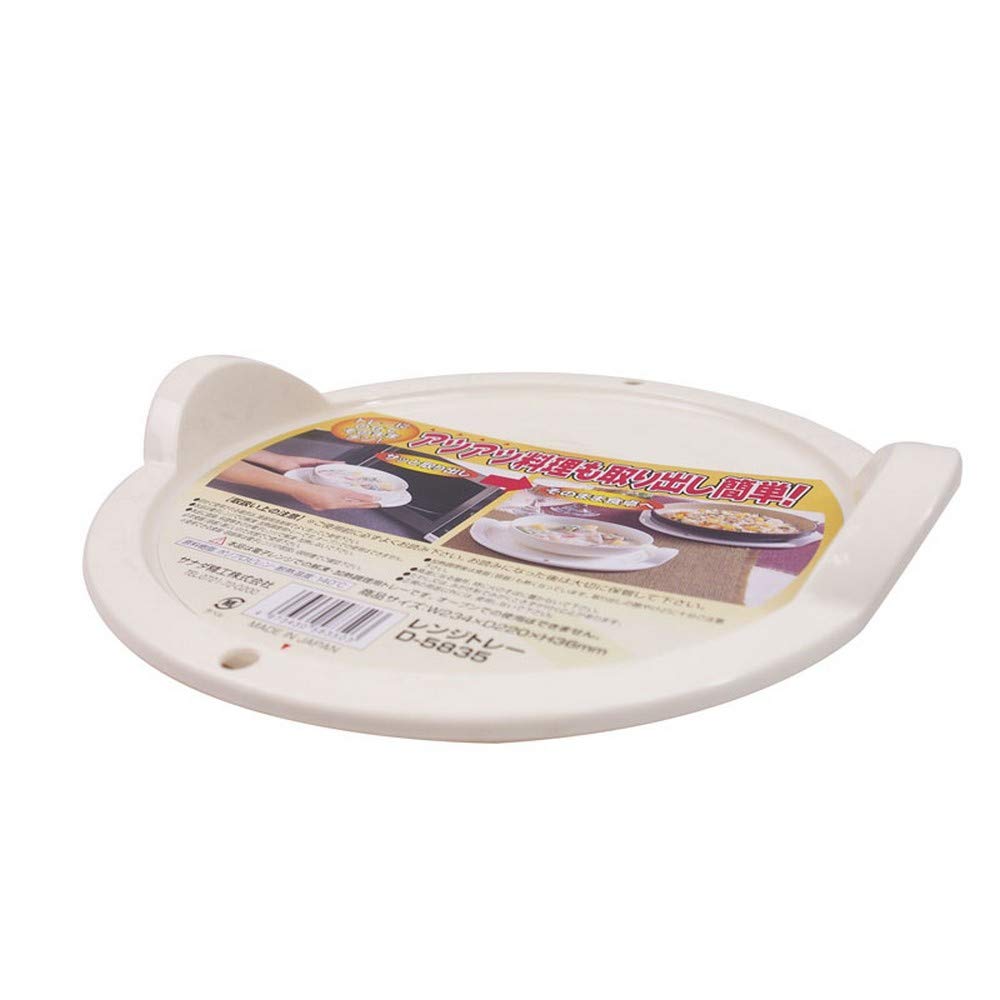 Japanese Microwave Dish Holder - Heat-Resistant Plate & Bowl Tray for Serving Hot Food - Made in Japan | Perfect for Microwave, Oven & Dining Table Use