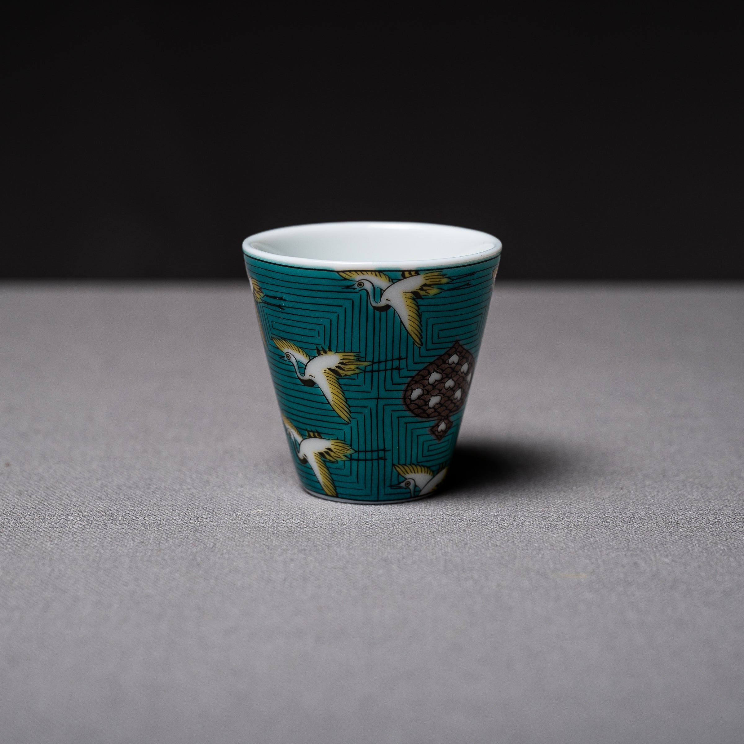 Kutani Design x Wakasa Porcelain Sake Cup Set - 30 Unique Japanese Ceramic Drinking Cups for Sake, Tea & Cocktails - Traditional Handcrafted Japanese Tea Ceremony & Home Bar Accessories