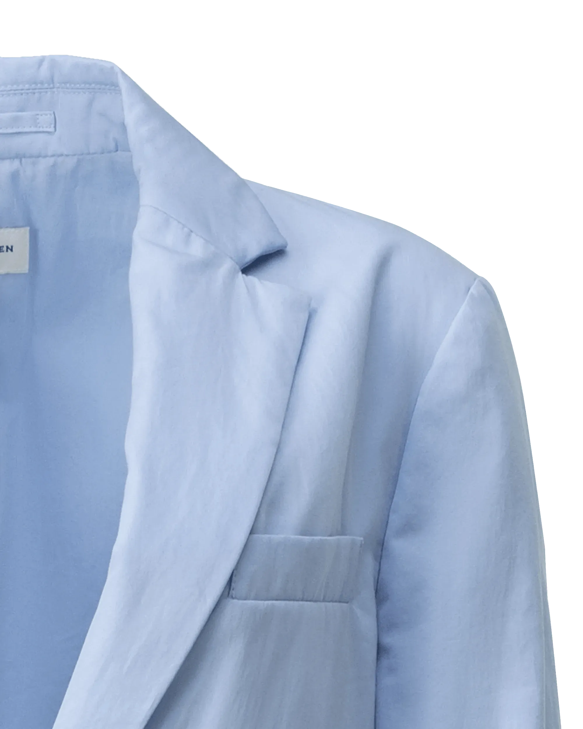 Bilbana Cotton Poplin Jacket for Women - Lightweight Summer Blazer - Office Wear & Casual Outfits
