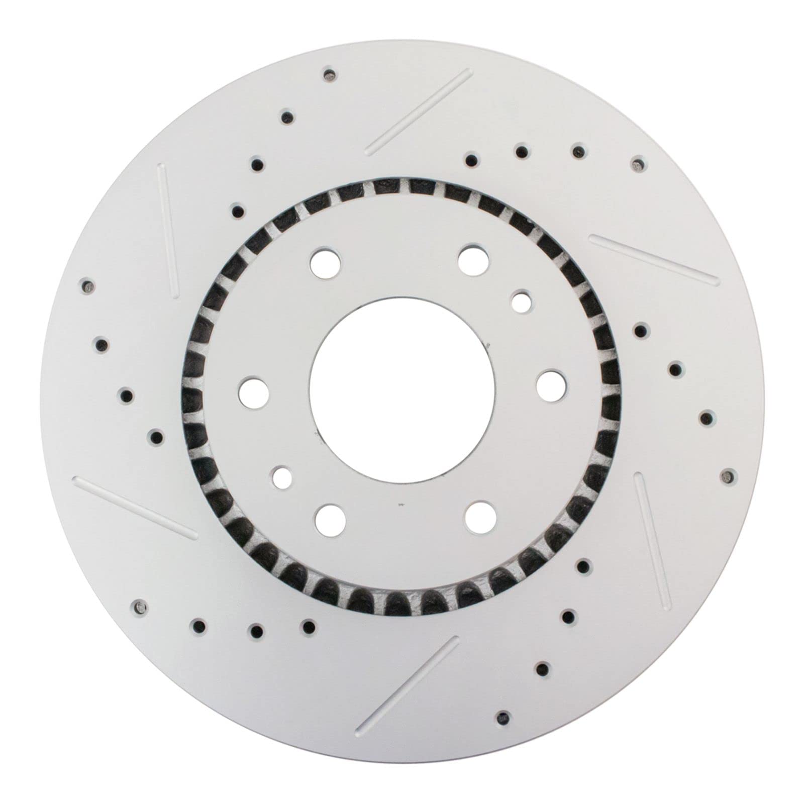High-Performance Ceramic Brake Pads & Coated Rotors Kit - Front Brake Upgrade for Cars, Trucks & SUVs - Perfect for Daily Commuting, Off-Roading & High-Speed Driving