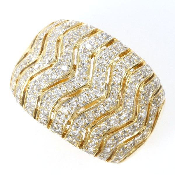 18K Yellow Gold Diamond Ring for Women - Elegant Solitaire Engagement & Wedding Band - Perfect for Proposals, Anniversaries & Special Occasions