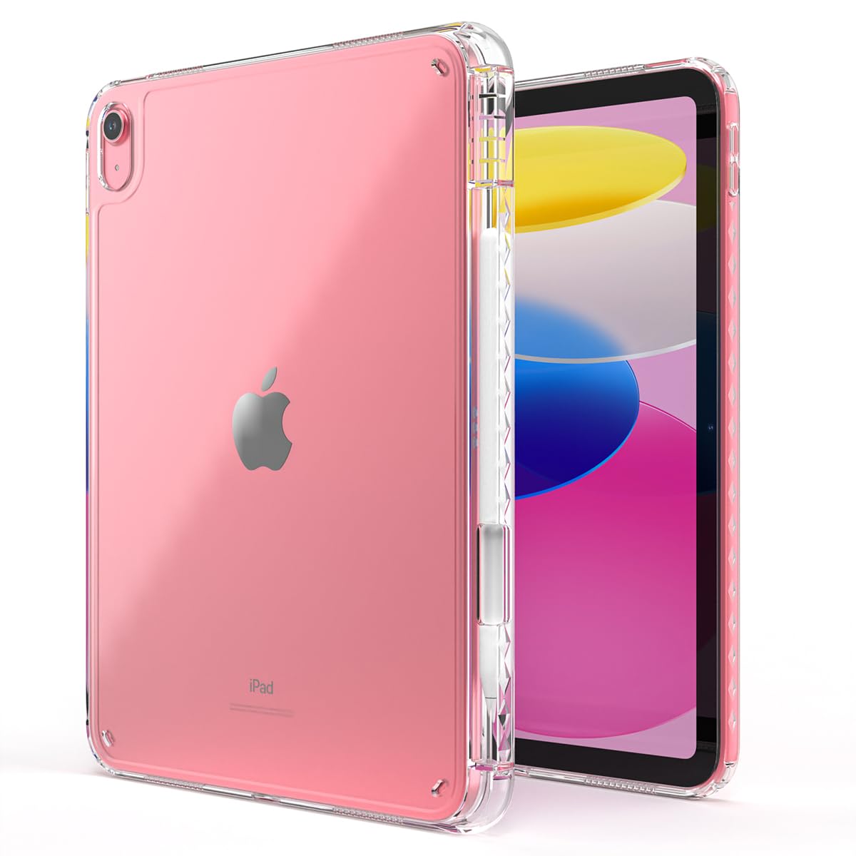 Premium Clear Shockproof Case for iPad 11th Gen 2025 (11-inch) & iPad 10th Gen 2022 (10.9-inch) | Ultra Slim Lightweight Soft Shell | Anti-Yellowing Design | Compatible with Apple Pencil Pro & USB-C Pencil | Perfect for Work, School & Travel Protection