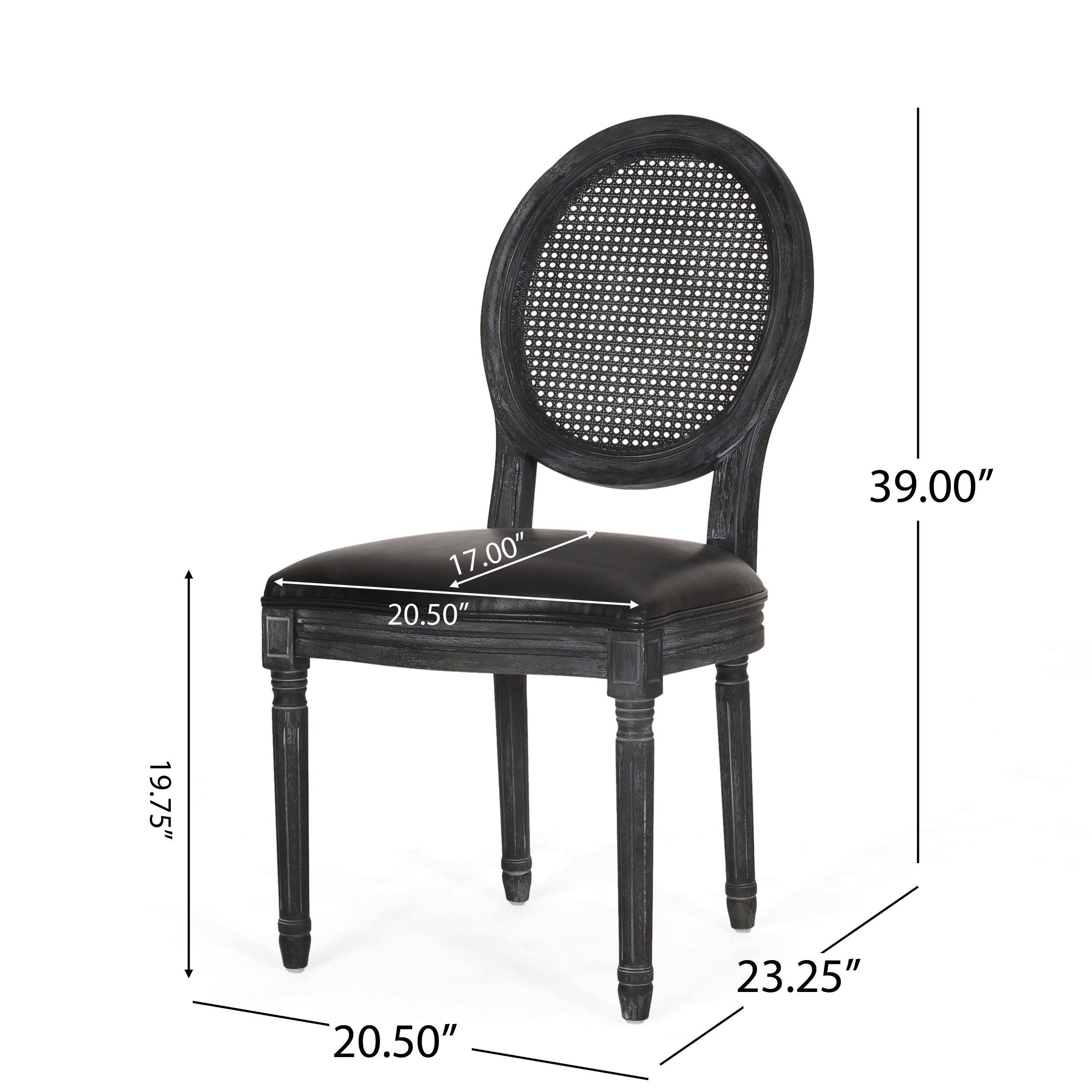 Modern Dining Chairs Set of 2 - MP2 Contemporary Kitchen Chairs with Sturdy Metal Legs for Dining Room, Kitchen, Breakfast Nook & Small Spaces