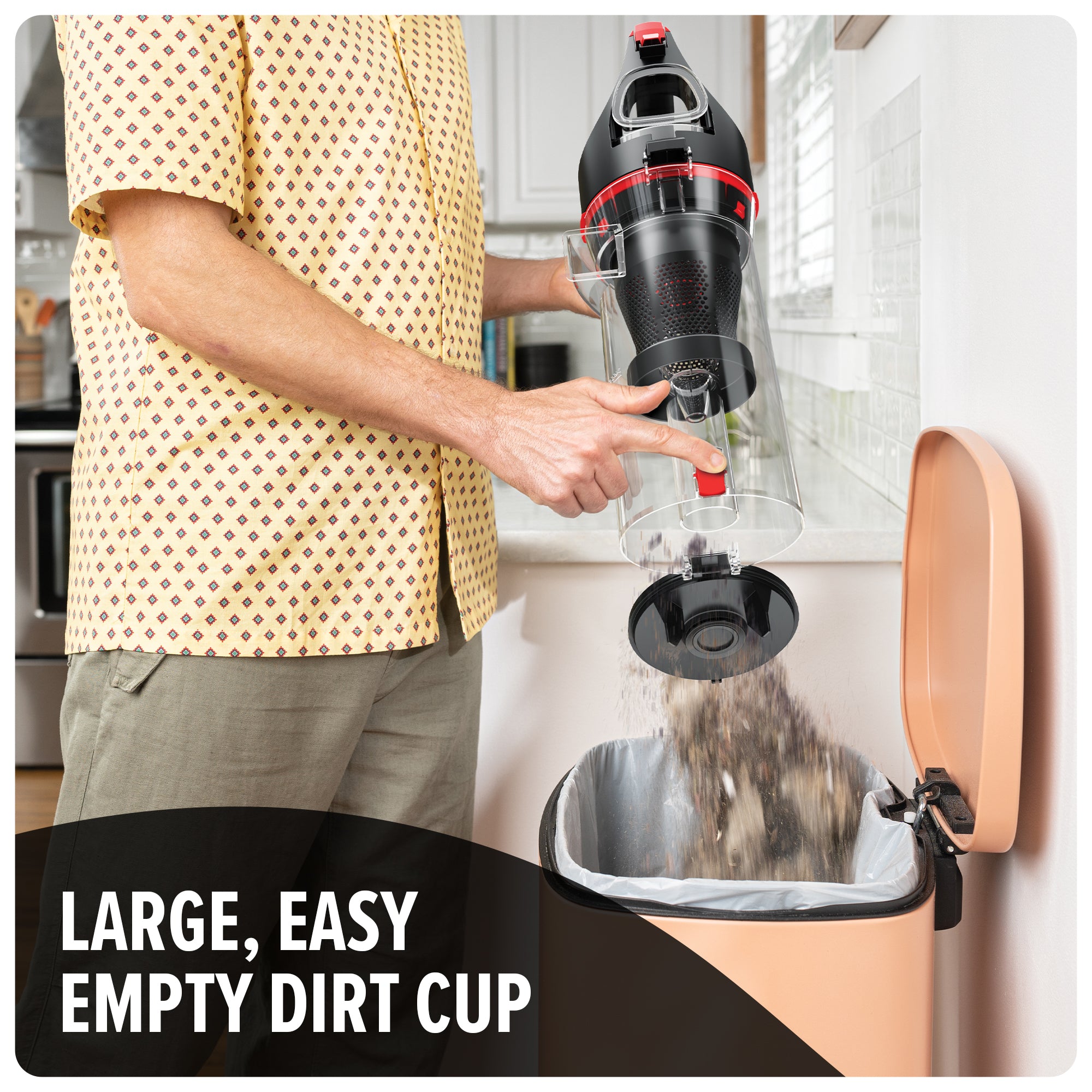Multi-Surface Upright Vacuum Cleaner for Hardwood Floors, Carpets & Pet Hair - Powerful Home Cleaning for Living Room, Bedroom & Stairs