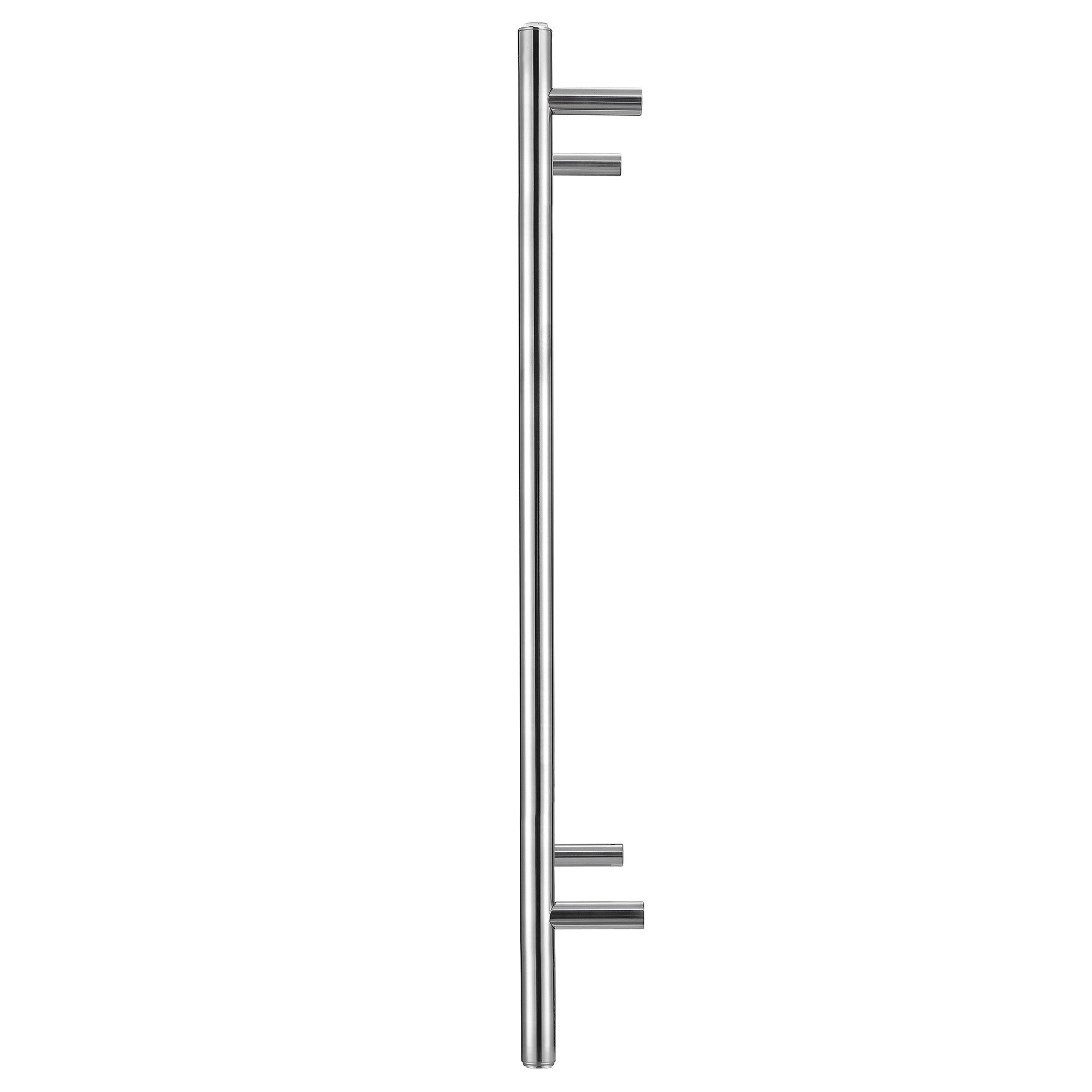 Ancona Novara 10 Bar Wall Mounted Towel Warmer - Polished Stainless Steel with WiFi Timer - Perfect for Bathrooms, Spas & Luxury Homes
