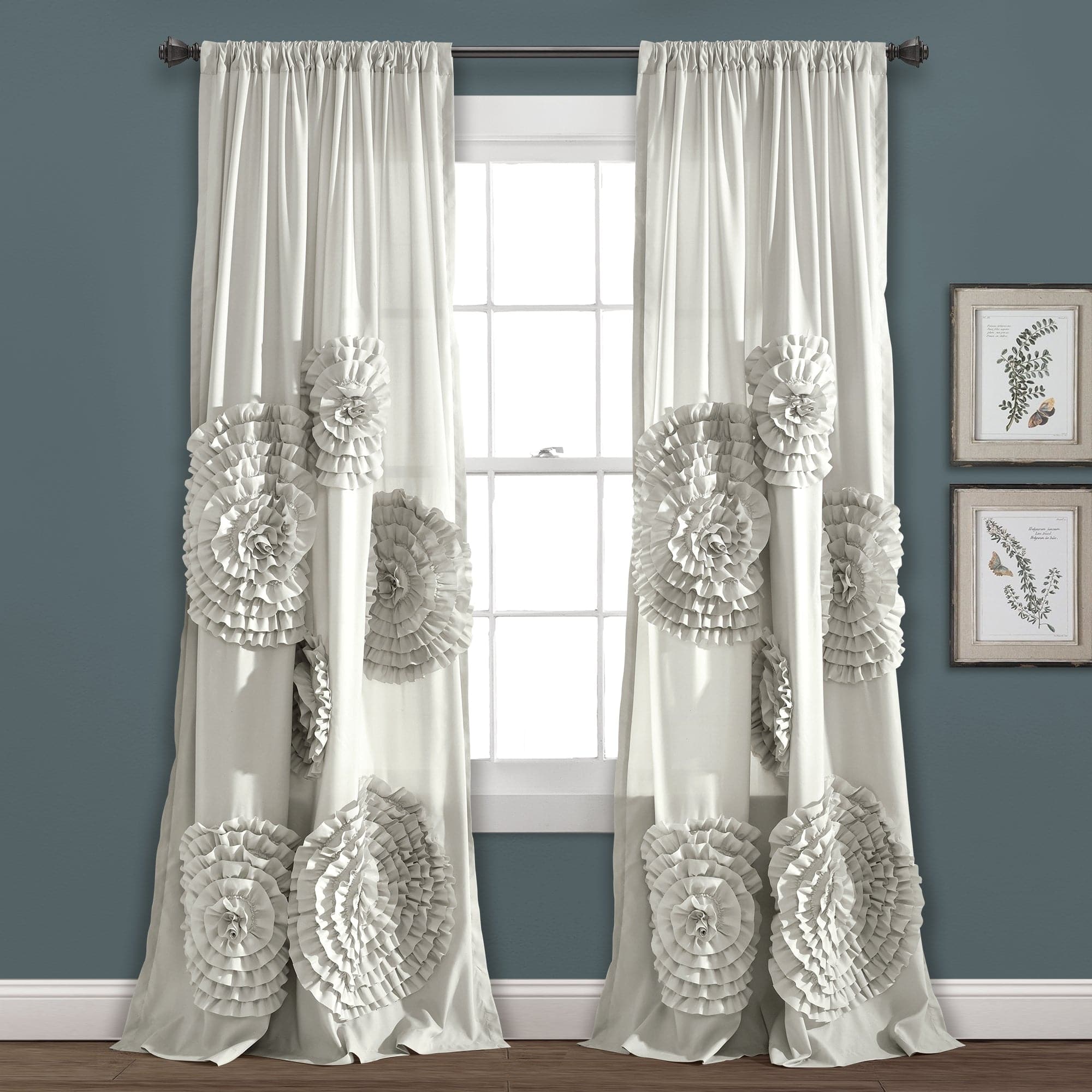 Serena Window Curtains - Blackout Drapes for Bedroom & Living Room - Thermal Insulated Room Darkening Curtain Panels - Perfect for Home Decor, Privacy & Light Control