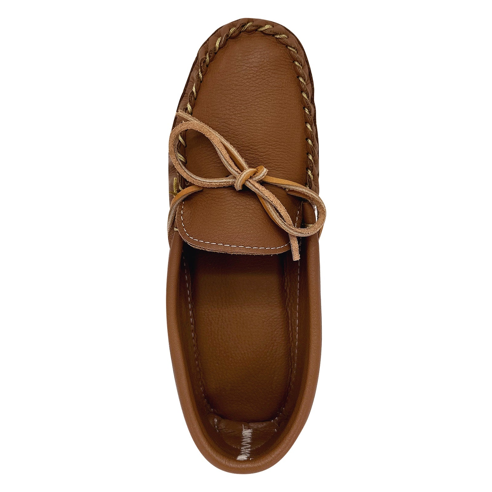 Premium Women's Double Deerskin Leather Moccasins - Handmade Limited Edition Comfortable Slip-On Shoes for Indoor/Outdoor Wear, Casual & Travel Use