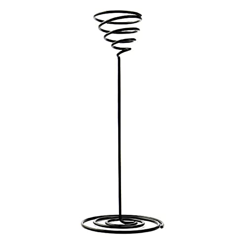 Black Iron Air Pineapple Plant Holder - Decorative Flower Pot Stand for Home, Balcony & Garden Decor - Perfect for Succulents, Herbs & Small Plants