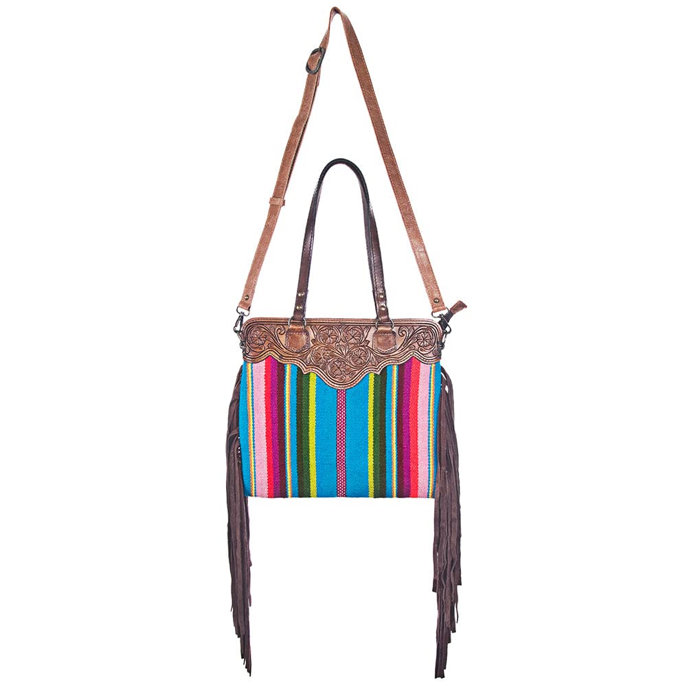 American Darling Handcrafted Leather Conceal and Carry Crossbody Purse with Hidden Compartment | Perfect for Everyday Use, Travel & Personal Safety