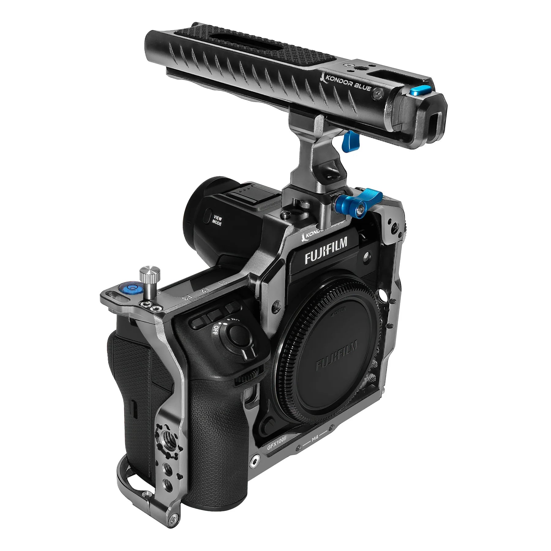 Kondor Blue Fujifilm GFX100 II Camera Cage - Durable Aluminum Alloy Protection for Professional Photography & Videography | Perfect for Studio, Travel & Outdoor Shoots