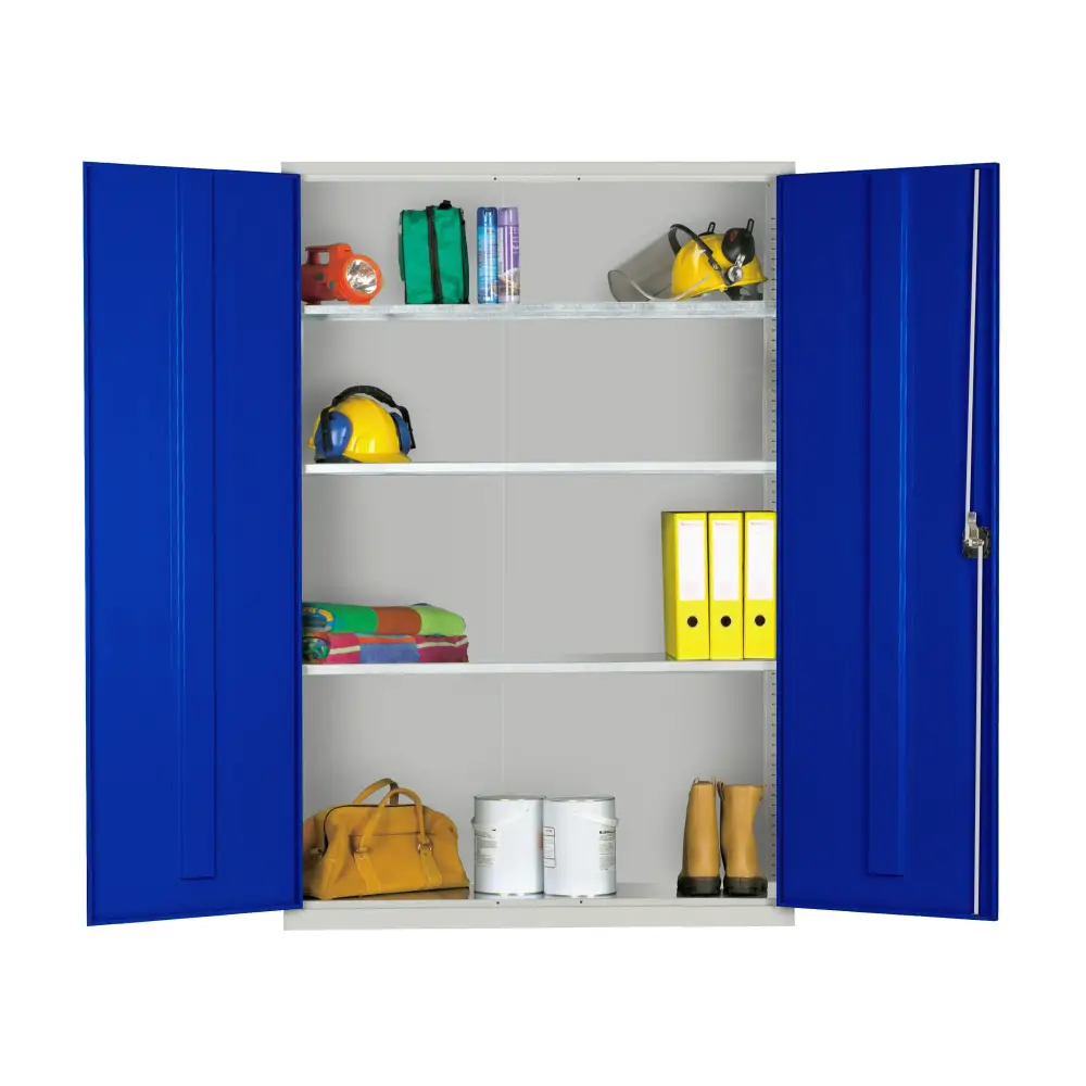 Extra Wide Storage Cupboards - Spacious Organizer for Closet, Kitchen & Garage - Perfect for Home Organization & Decluttering