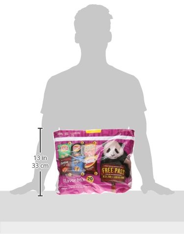 Frito-Lay Chips and Snacks Variety Pack - 20 Count Assorted Flavors (Pack of 1) | Party Snacks, Office Treats & Family Movie Night