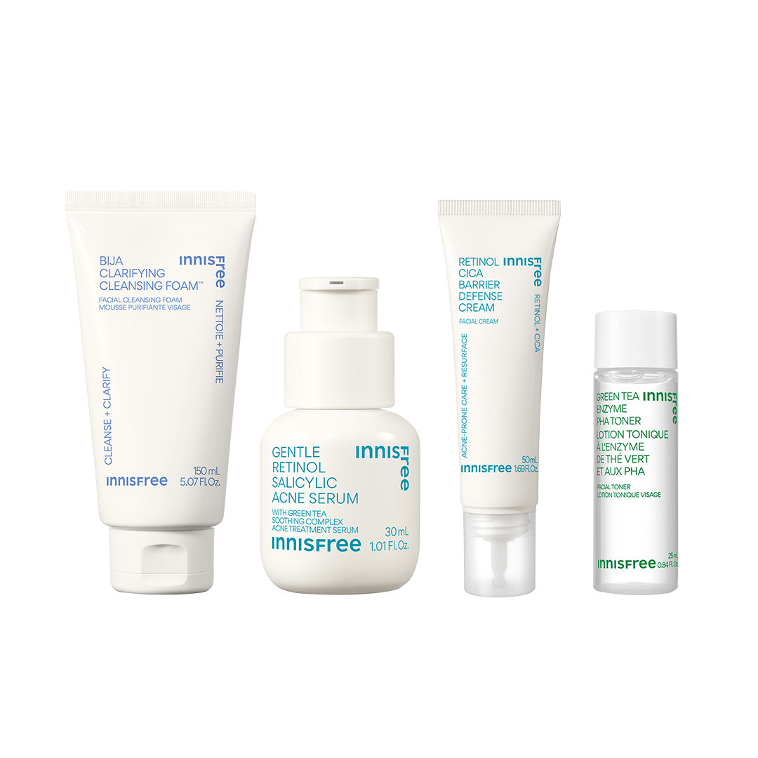 Skin Reset Routine - Complete Skincare Set for Glowing Skin | Daily Face Care for Hydration & Renewal | Perfect for Morning & Night Beauty Regimen