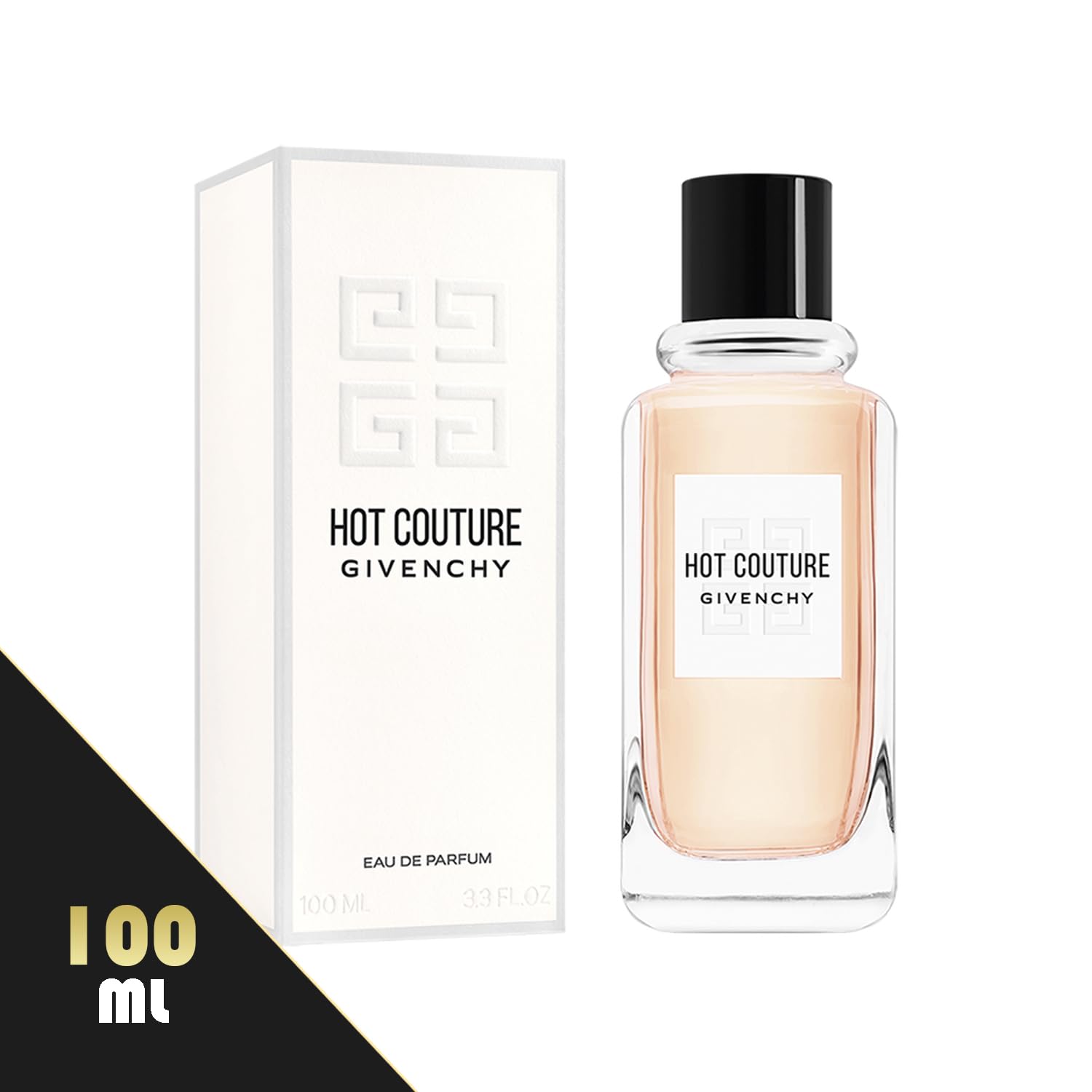 Luxury Women's Perfume Gift Set - Hot Couture Eau De Parfum Spray 3.3oz with Lavender Soy Candle, Car Fresheners & Travel Atomizer | Romantic Date Night, Anniversary Gift, Birthday Present for Her