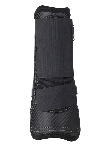 LeMieux Carbon Air XC Horse Riding Boots - Black Front - Lightweight & Breathable for Cross-Country & Show Jumping