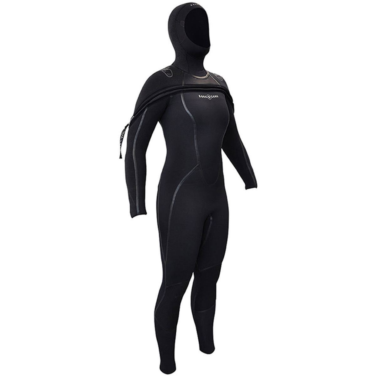 Aqualung SOLAFLEX Women’s 8/7MM Wetsuit for Scuba Diving, Snorkeling & Water Sports - Premium Neoprene Full Body Wetsuit for Warm & Cold Water