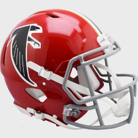 Authentic Atlanta Falcons Speed Throwback Helmet (1966-1969) - Perfect for NFL Fans, Collectors & Game Day Decor