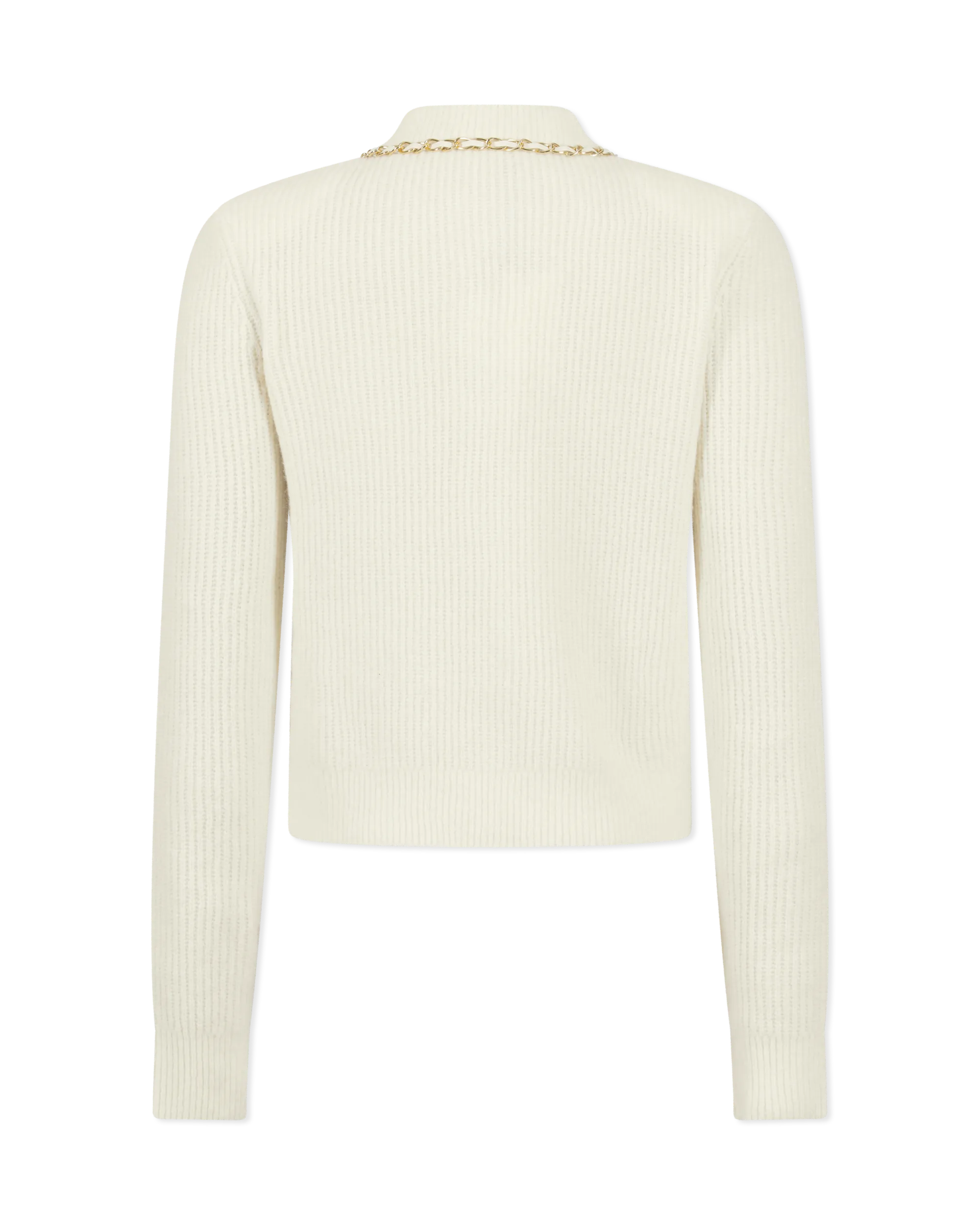 Generation Love Selma Chain Cardigan - Women's Stylish Open Front Knit Sweater | Perfect for Casual Outfits, Office Wear & Layering in Fall & Winter