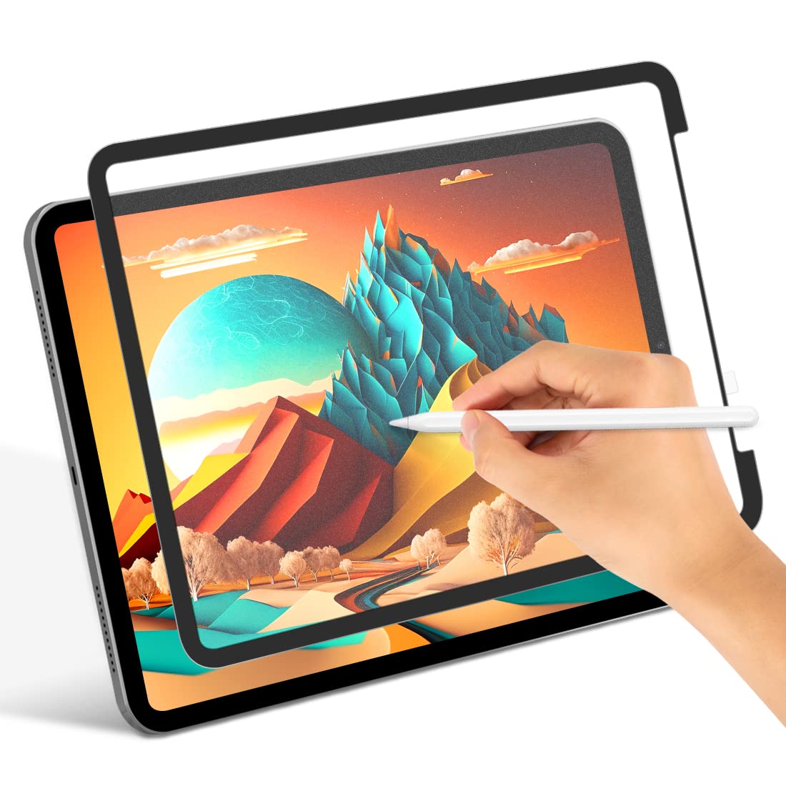 2-Pack Matte Screen Protector for iPad Pro 11 Inch (2022/2021/2020/2018) & iPad Air 5/4 (2022/2020, 10.9