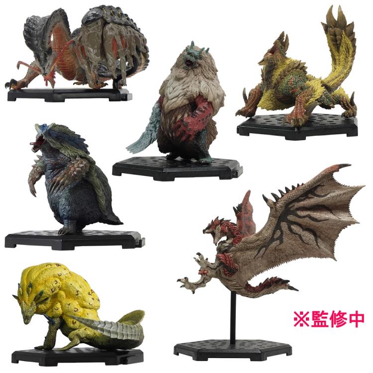 Capcom Monster Hunter Plus Vol 20 Action Figure Set - 6-Piece Collectible Trading Figures for Gamers & Anime Fans | Perfect for Display, Gifts & Game Room Decor