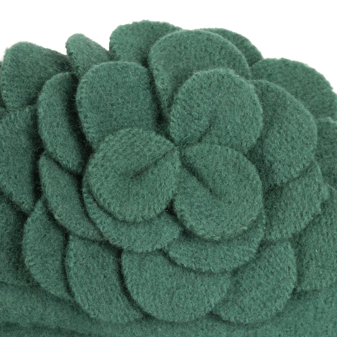 Lierys Agris Flower Wool Basque Beret - Classic French Style Winter Hat for Women, Perfect for Outdoor Activities, Travel & Fashion Accessories
