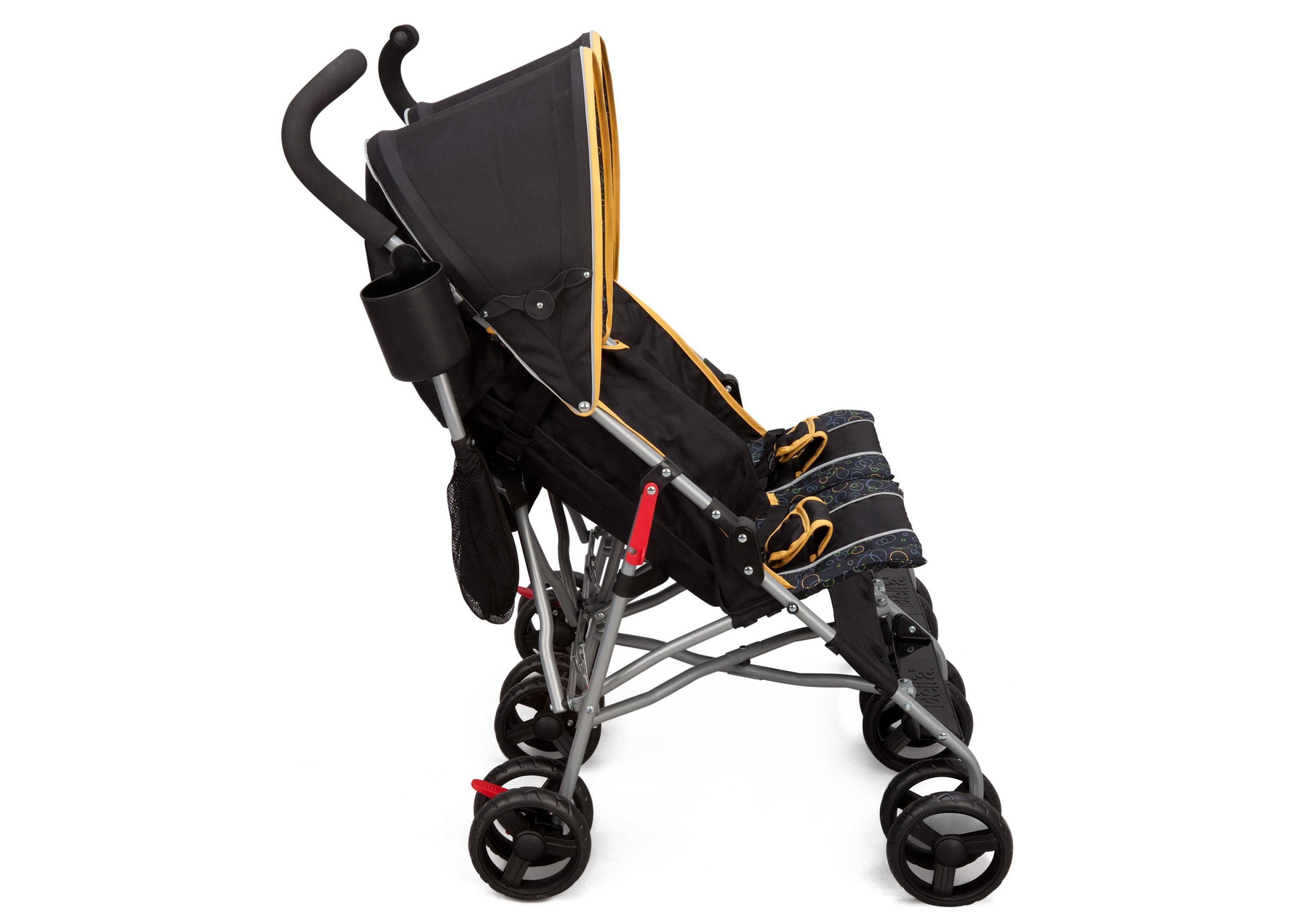 LX Side by Side Double Stroller for Twins - Lightweight & Compact Design for Easy Maneuvering - Perfect for Shopping, Travel, and Outdoor Adventures