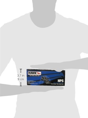 HB102F.800 High-Performance Street Brake Pads for Cars & Trucks | Premium Friction Material for Smooth Stopping | Ideal for Daily Driving, Commuting & City Traffic