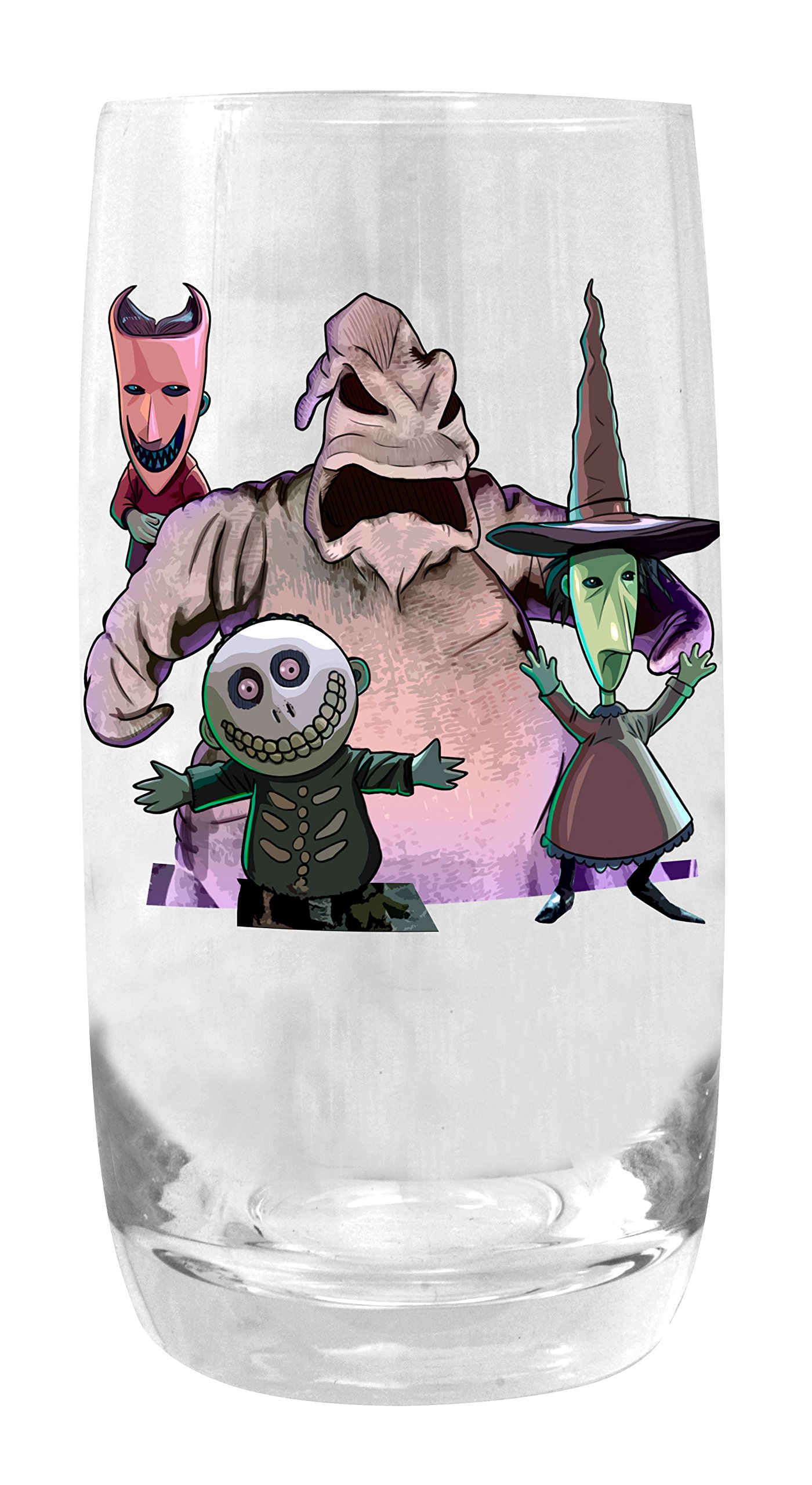 Diamond Select Toys The Nightmare Before Christmas Oogie Boogie Tumbler - 16oz Stainless Steel Insulated Cup with Lid | Perfect for Halloween, Christmas Gifts & Movie Fans