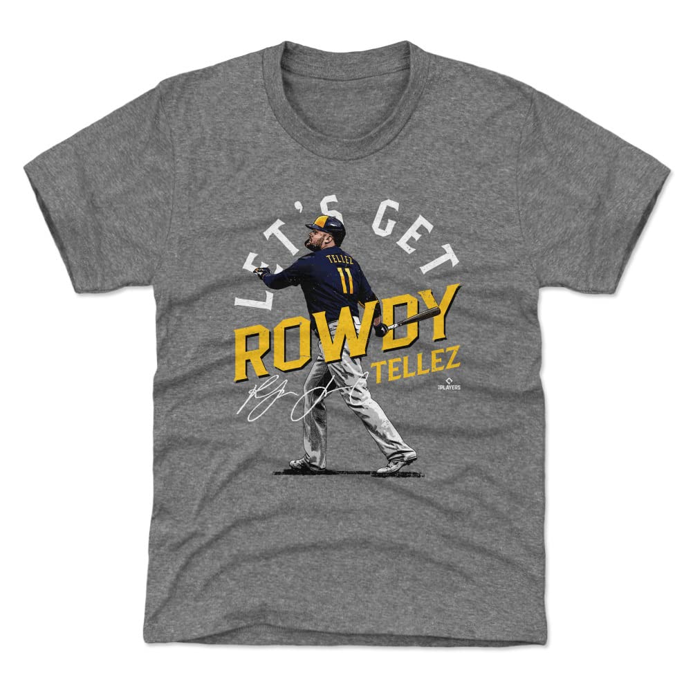 Rowdy Tellez Kids T-Shirt - Milwaukee Brewers Baseball Fan Gear for Boys & Girls - Perfect for Game Day, Birthday Gifts, and Sports Events
