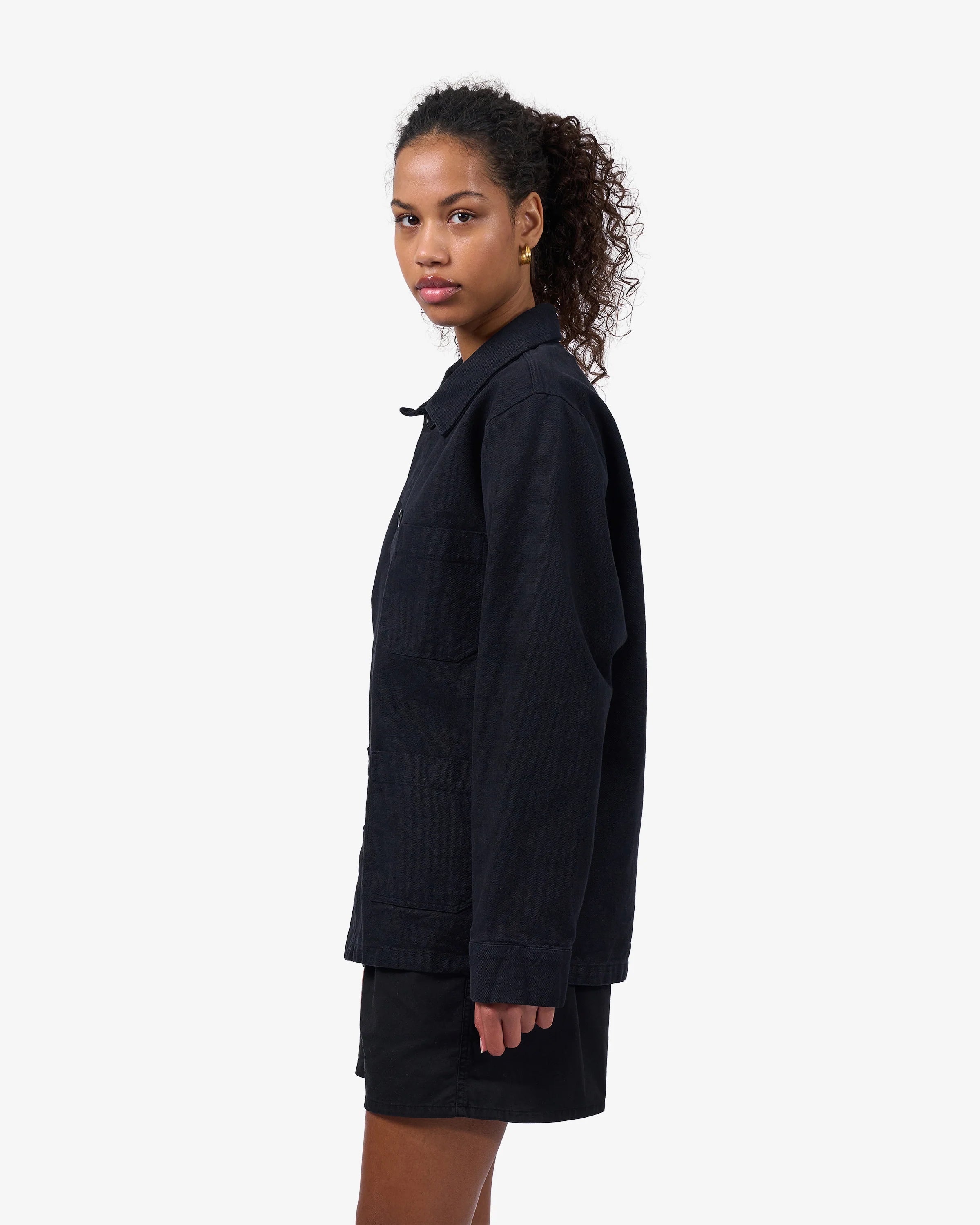 Organic Workwear Jacket for Men & Women - Breathable Comfort Fit Lightweight Office Wear - Optical White for Professional Style | Perfect for Business Casual, Outdoor Work & Daily Commute