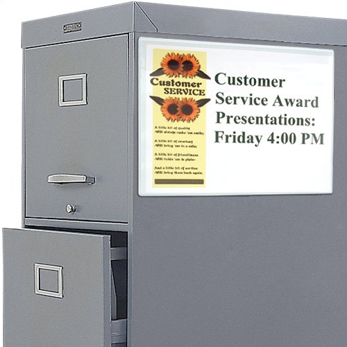 StoreSMART 25-Pack Magnetic Refrigerator Frames for Art Display - 8.5