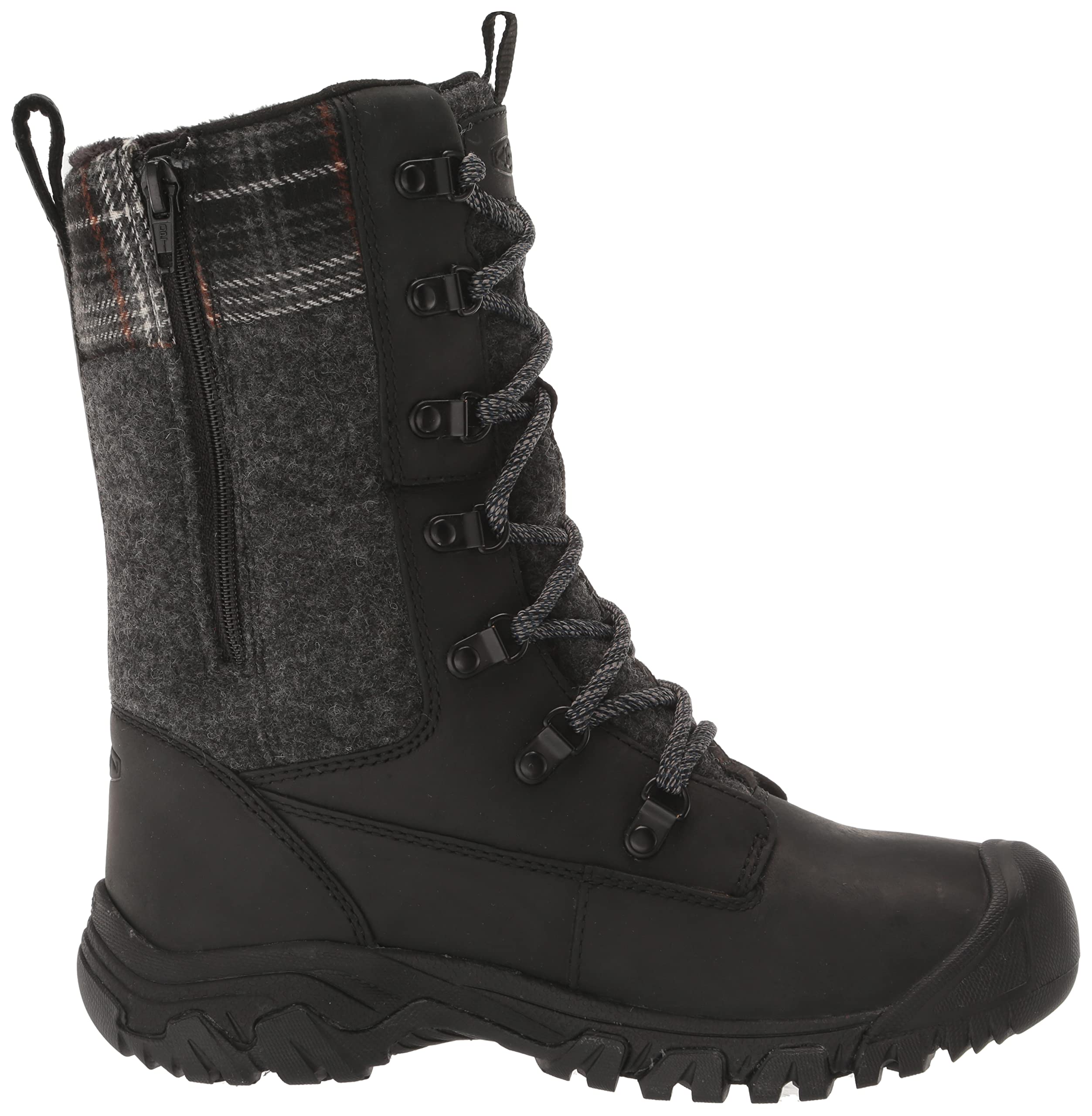 KEEN Women's Greta Tall Classic Waterproof Snow Boots - Winter Hiking, Snowshoeing & Cold Weather Outdoor Activities