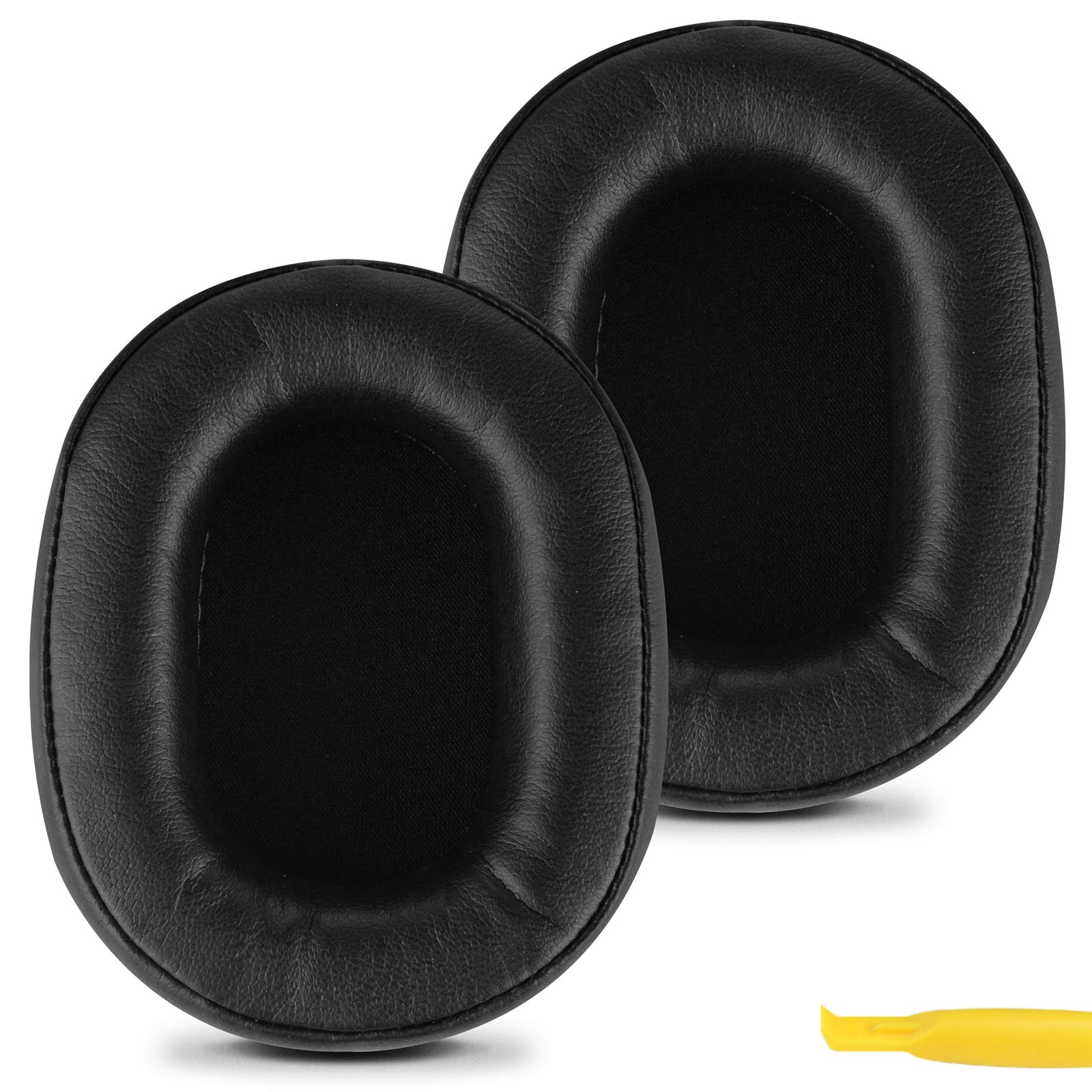 Geekria QuickFit Replacement Ear Pads for Sony MDR-7506, MDR-V6, MDR-CD900ST Headphones - Premium Memory Foam Ear Cushions & Earpads (Black) - Perfect for Studio Recording, DJing, Gaming & Travel Comfort