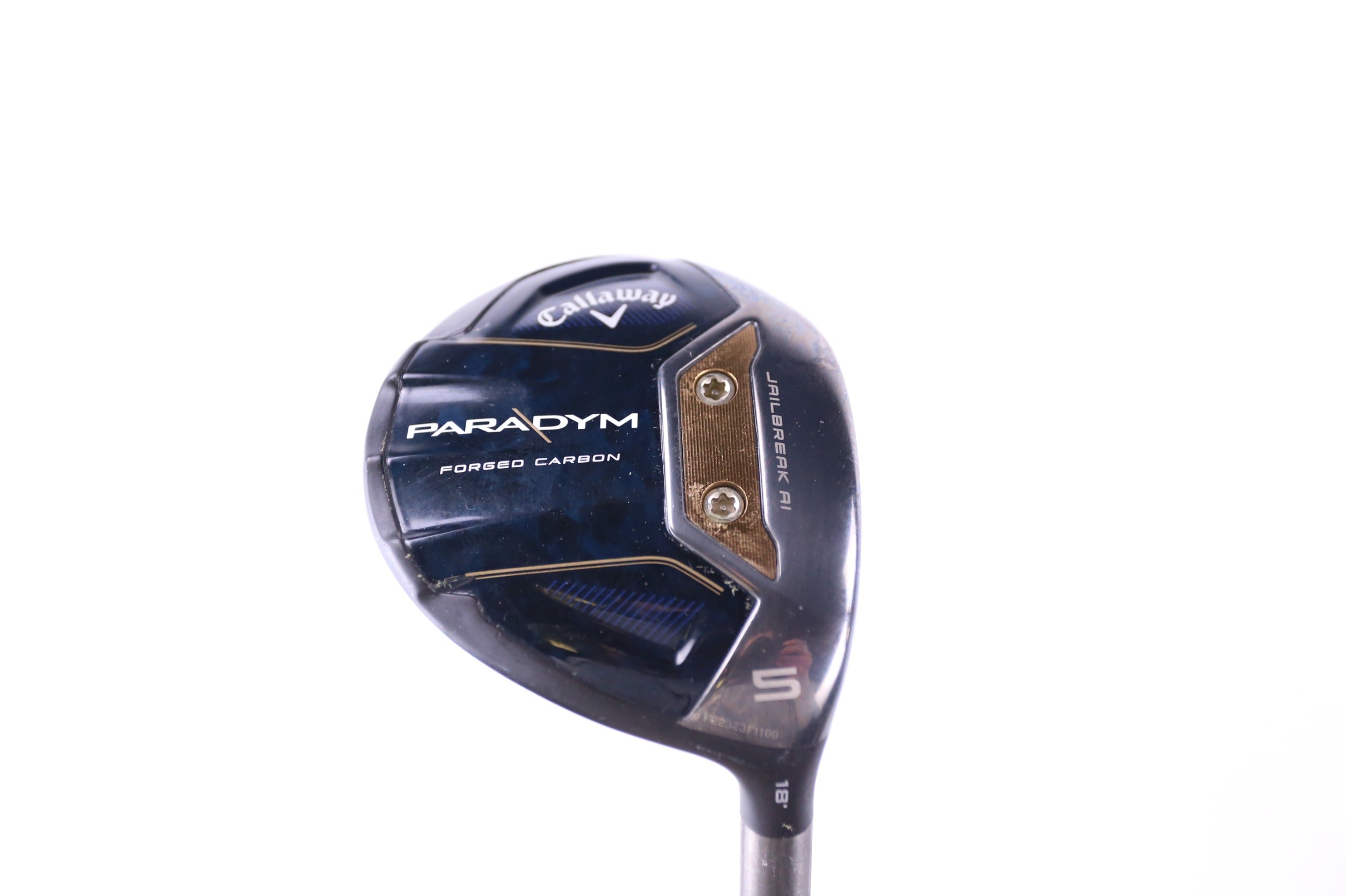 Used Callaway Paradym 5 Wood Golf Club - Right Handed 18° Senior Flex | Perfect for Senior Golfers & High Handicap Players on Fairway Shots