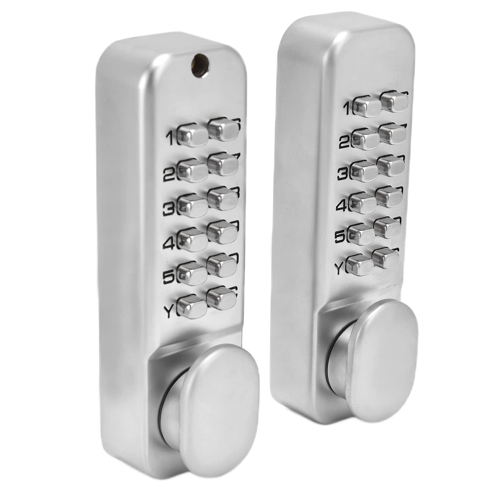 Smart Keyless Door Lock - Silent & Durable Digital Password Entry for Home, Shop, Hotel (Ideal for Secure Access to Offices, Vacation Rentals & Storage Rooms)