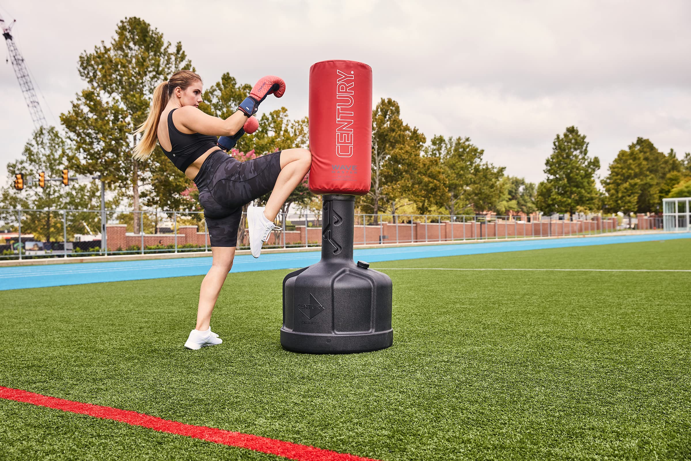Century Original Wavemaster Freestanding Heavy Punching Bag for Boxing, MMA & Kickboxing Training - Perfect for Home Gym, Martial Arts & Fitness Workouts