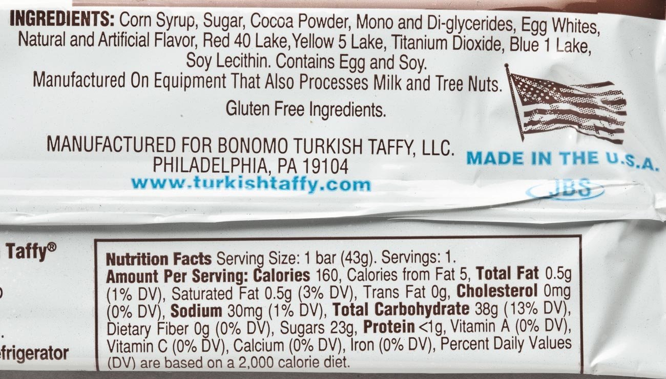Bonomo Turkish Taffy Candy Variety Pack - 9 Bars (3 Vanilla, 3 Chocolate, 3 Banana) 1.5oz Each | Classic Chewy Candy for Parties, Gifts & Snacking