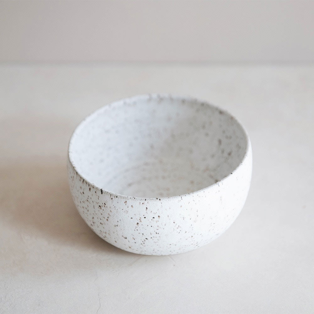 Speckled Ceramic Soup Bowl - Durable & Stylish for Hot Soups, Stews, and Ramen - Perfect for Home Dining & Restaurant Use