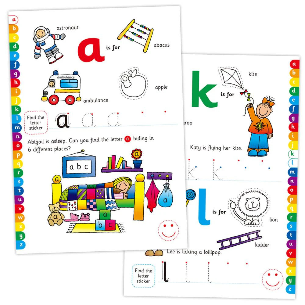 Galt Alphabet Book - Interactive Learning ABC Book for Kids | Perfect for Preschool & Homeschooling | Fun Educational Activity for Early Childhood Development