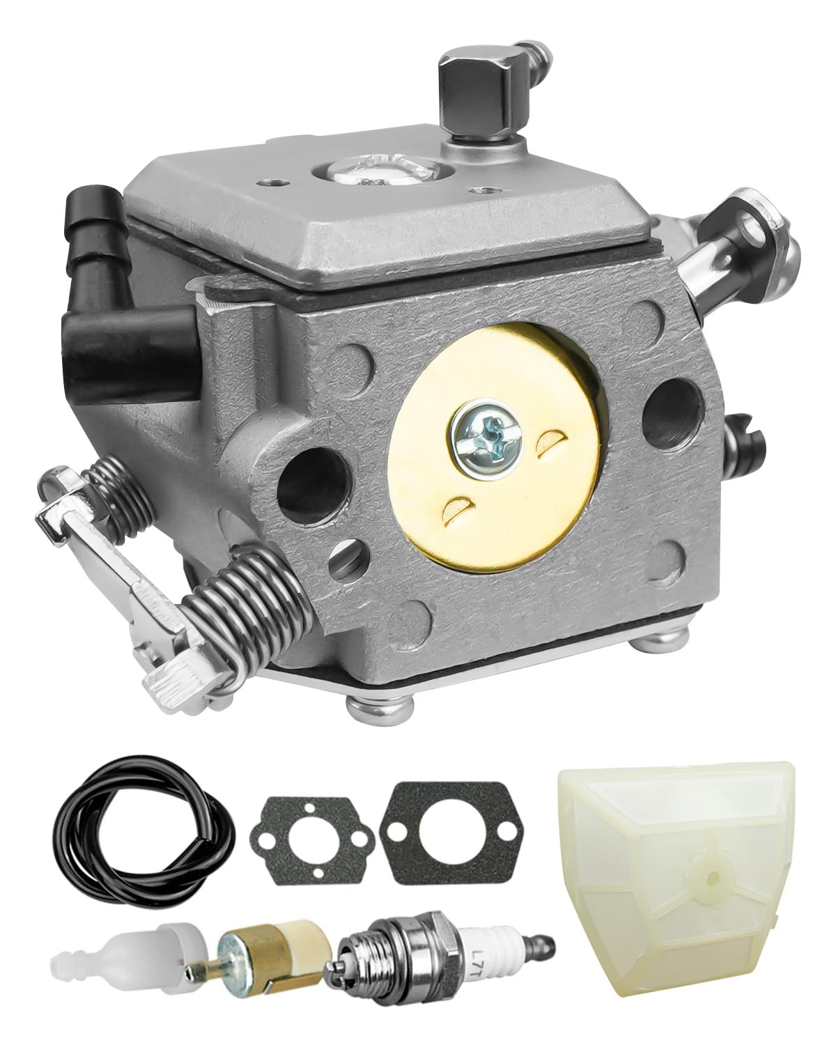 Echo CS-590 CS-600P CS620P CS620PW & Shindaiwa 591 Chainsaw Carburetor Replacement Kit - Compatible with 2-Stroke Engine, Includes HDA-268 A021001661 A021001660 A021001662 - Perfect for Chainsaw Maintenance & Tune-Up