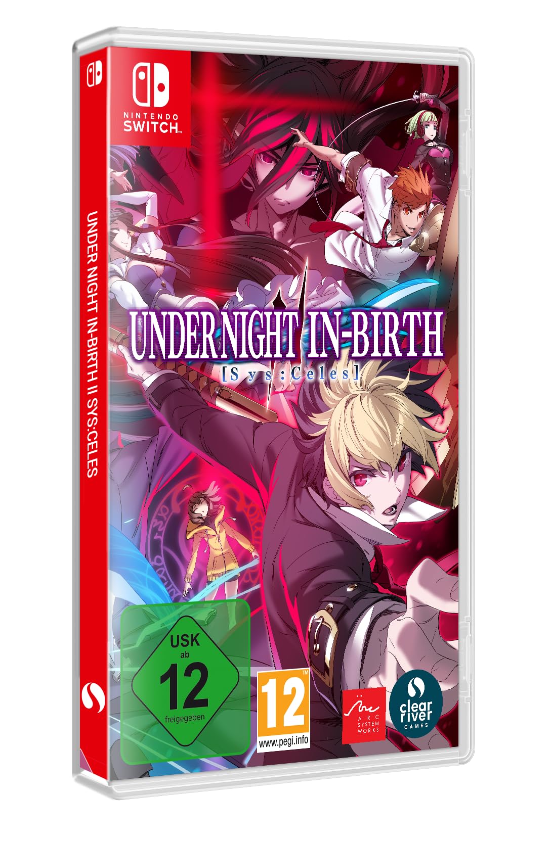 UNDER NIGHT IN-BIRTH II [Sys:Celes] for Nintendo Switch - US Version | Fighting Game for Anime Fans - Perfect for Competitive Play & Home Entertainment