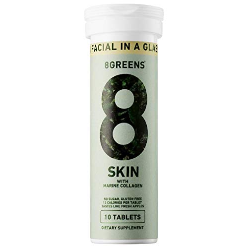 8GREENS 8Greens Skin Tablets - Vitamin-Rich Supplement for Glowing Skin & Hydration | Perfect for Daily Wellness & Beauty Routine