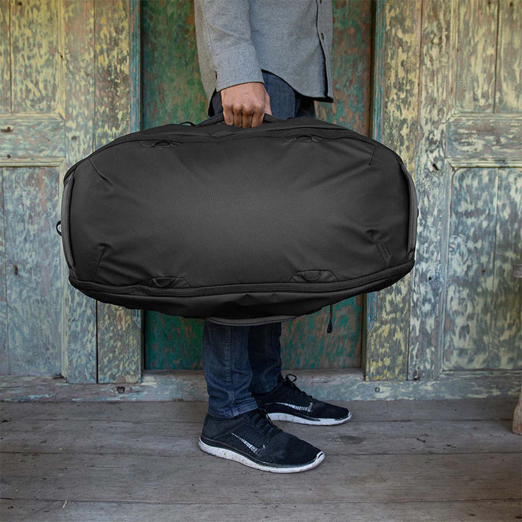 Peak Design Travel Duffelpack 65L - Versatile Waterproof Duffel Backpack for Adventure Travel, Hiking & Outdoor Gear Storage | Perfect for Camping, Air Travel & Weekend Getaways