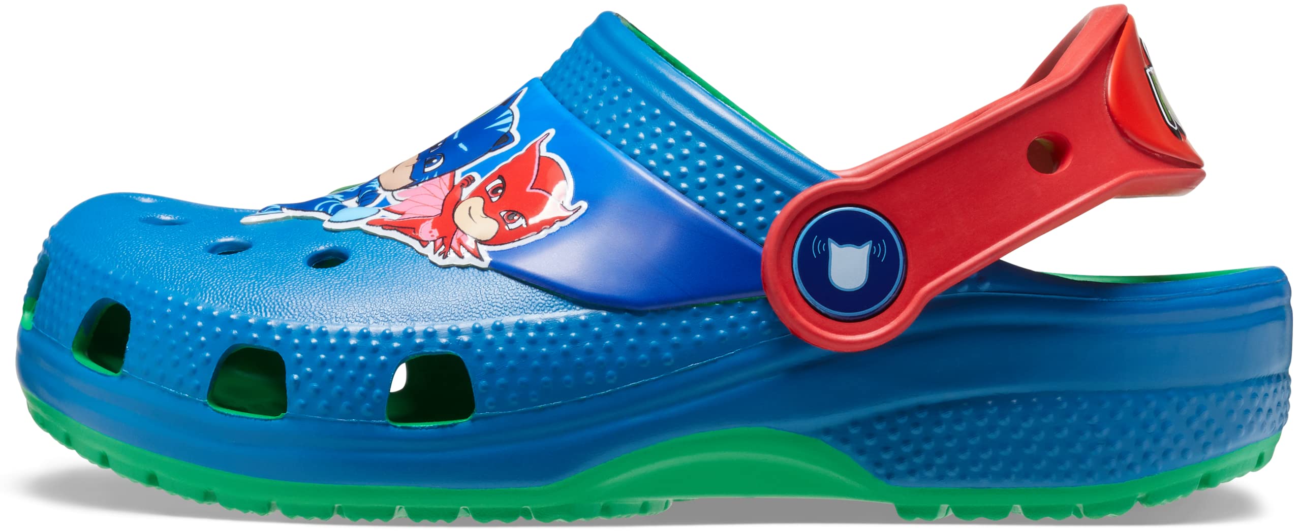 Crocs Unisex-Child Classic PJ Masks Clog | Lightweight Comfortable Kids Water Shoes for Pool, Beach & Playtime
