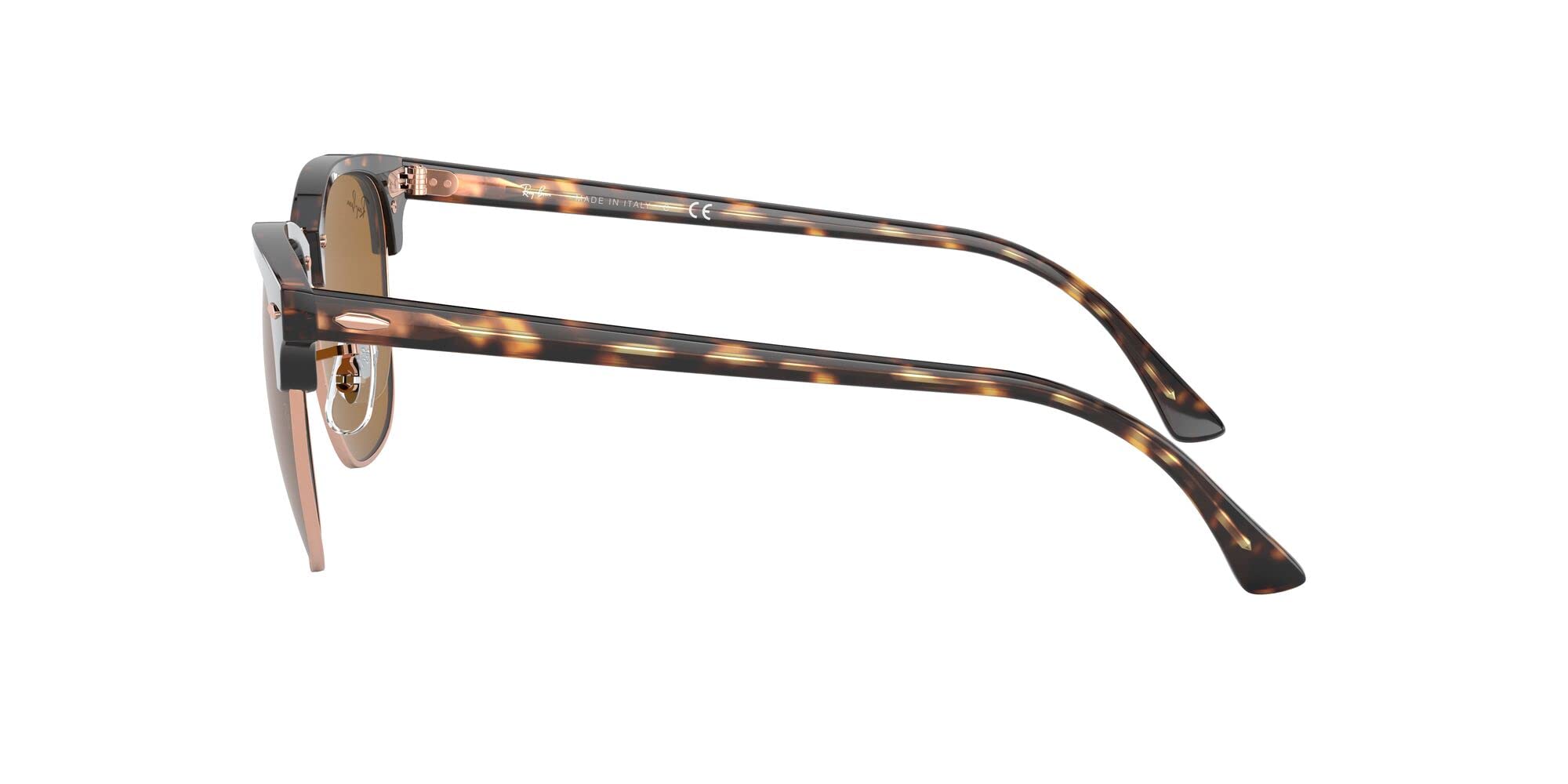 Ray-Ban RB3016 Clubmaster Square Sunglasses - Classic Retro Style, UV Protection, Lightweight & Durable for Men & Women | Perfect for Driving, Travel, and Outdoor Activities