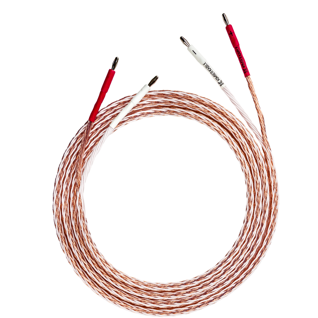 Premium Kimber Kable 8TC Speaker Cables - High-Performance Audio Pair for Home Theater & Stereo Systems - Perfect for Audiophiles & Music Enthusiasts